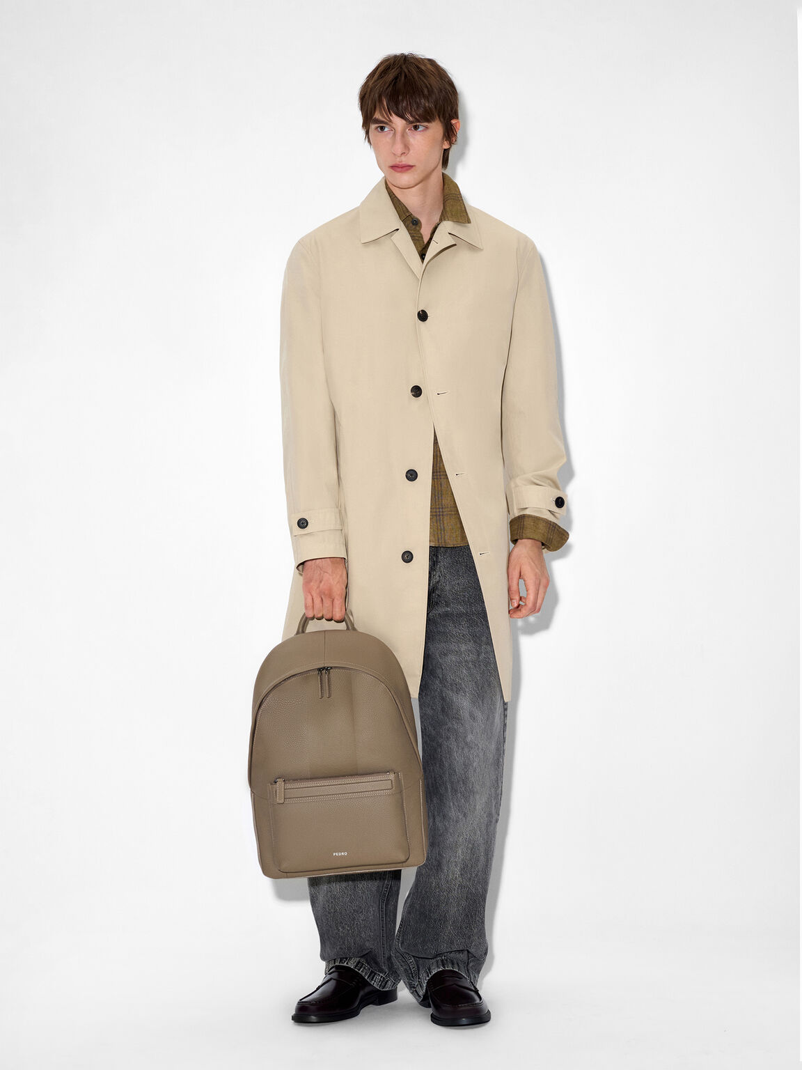 James Leather Backpack, , hi-res