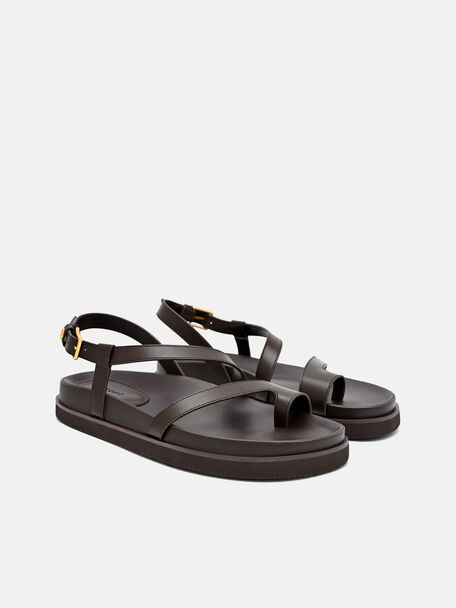 Sandal Bakcstrap Kulit, , hi-res