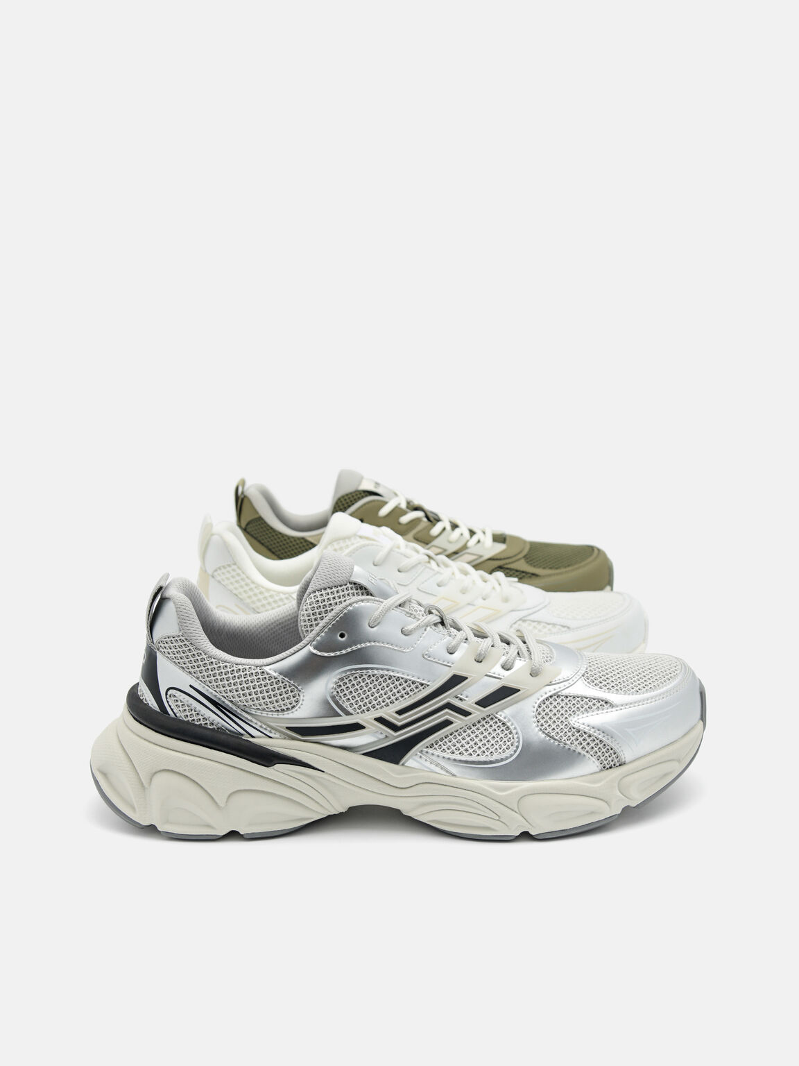 Sneakers Novo Cyclone, Silver, hi-res