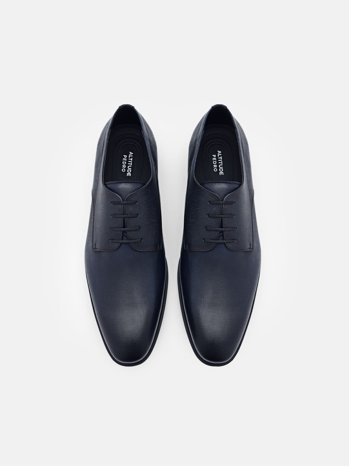 Sepatu Derby Kulit Ringan Altitude, 
