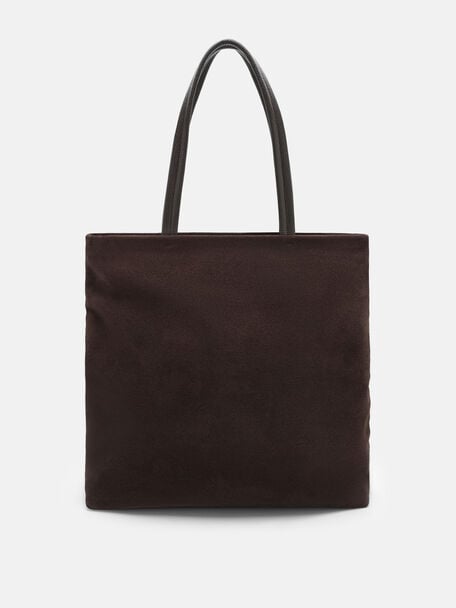 Asher Suede Tote Bag, 