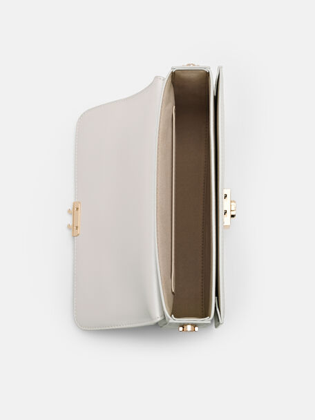 Leather Shoulder Bag, , hi-res