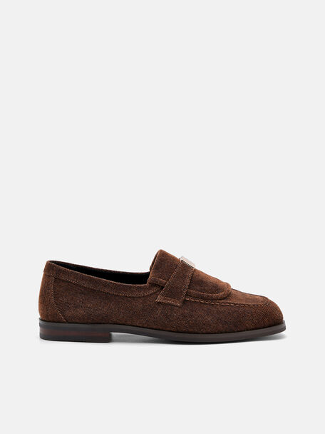 Sepatu Loafers Kain Jatte, , hi-res