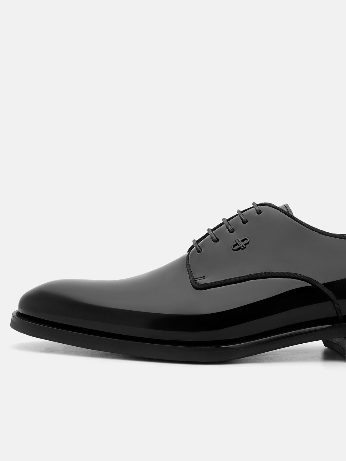 Patent Leather Derby Shoes, , hi-res