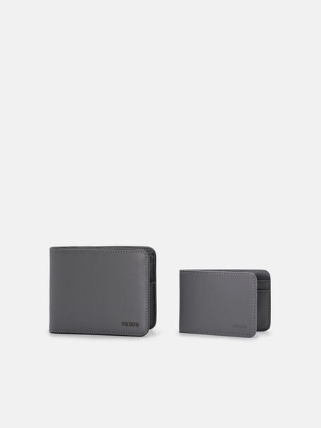 Leather Bi-Fold Wallet with Insert, , hi-res