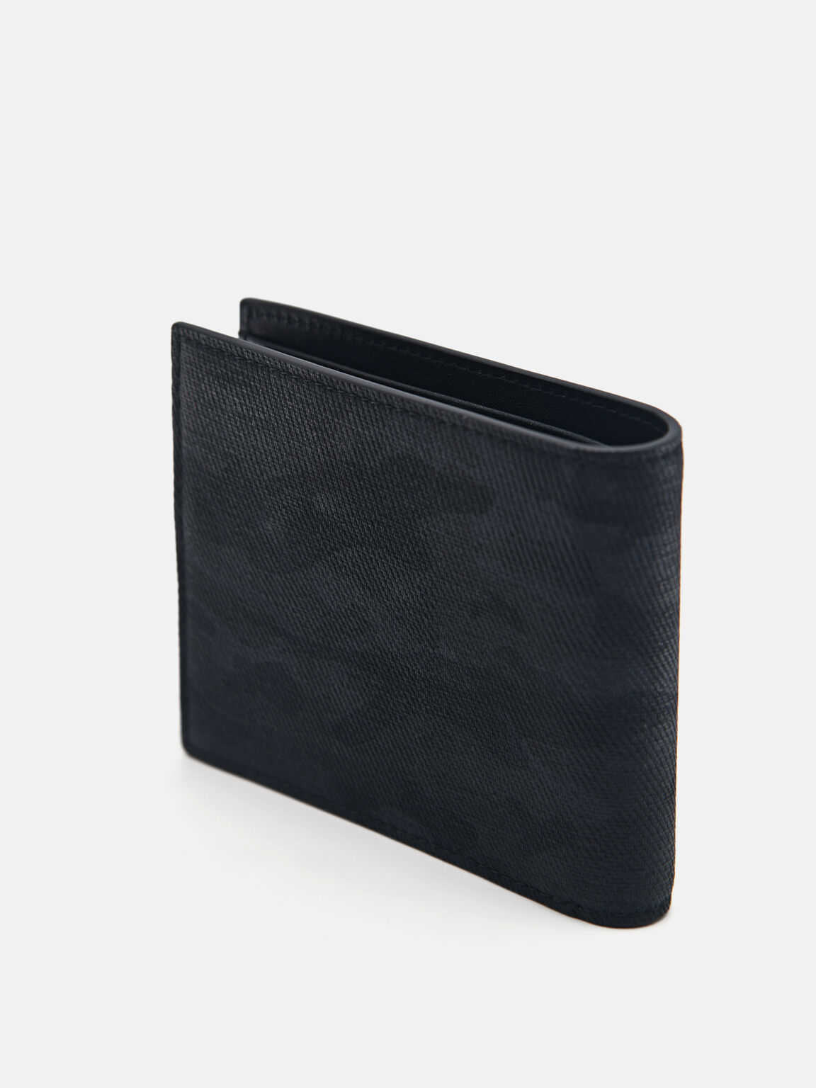 Dompet Lipat Dua Kali Lipat dari Kulit, , hi-res