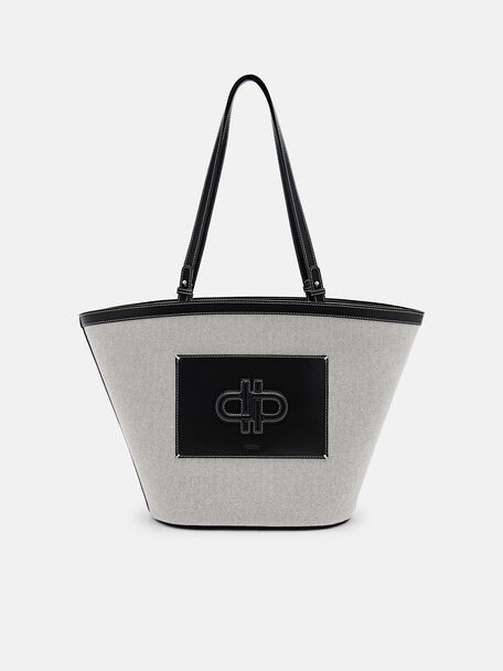 Tas Jinjing Kanvas Besar PEDRO Icon, , hi-res