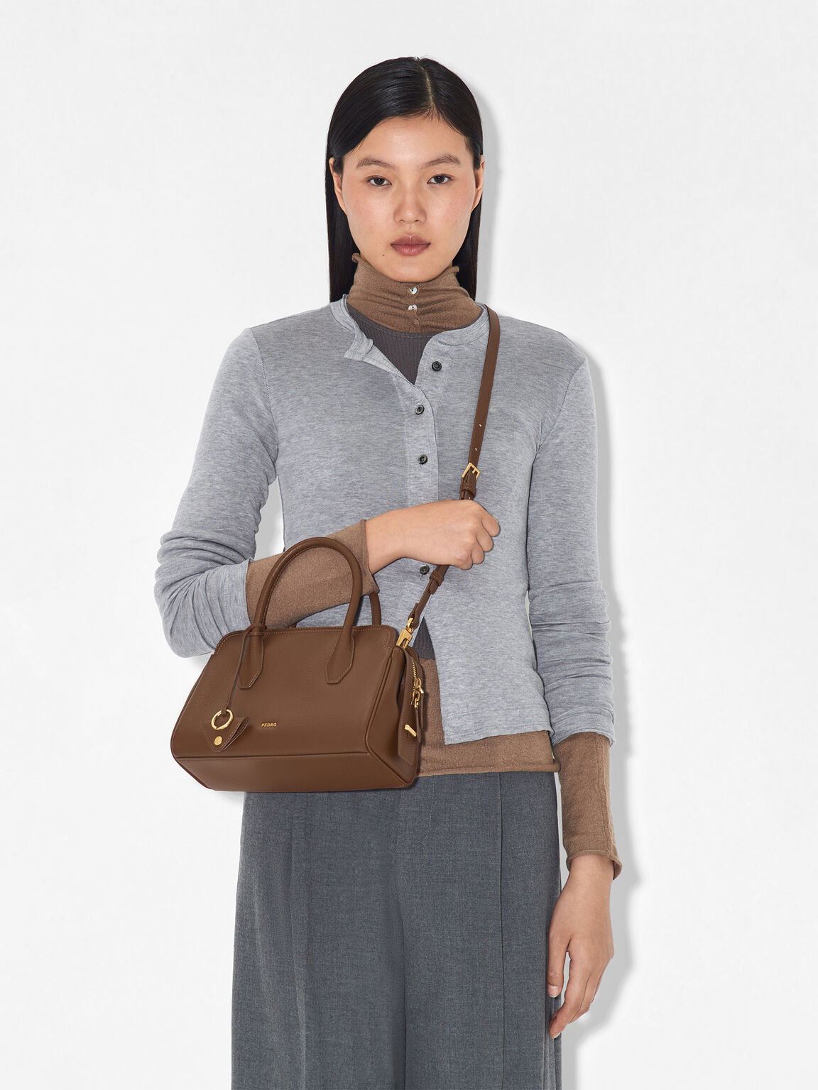 Tas Tangan Kulit Sybil, 