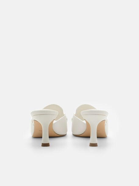 Alistair Leather Horsebit Heel Sandals, , hi-res