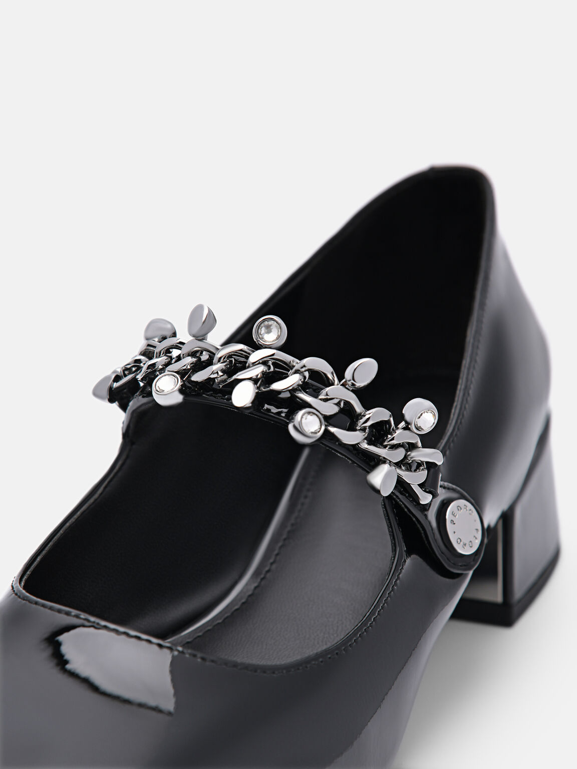 Sepatu Mary Jane Kulit Cami, 