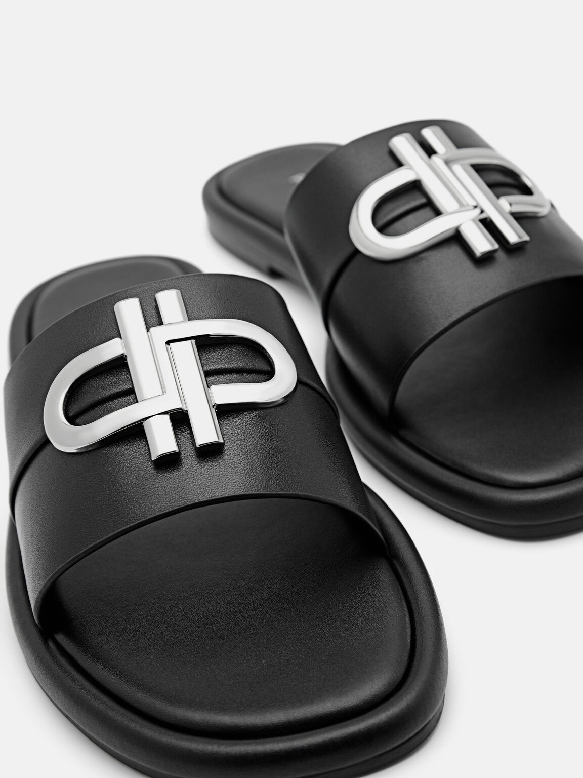 PEDRO Icon Leather Slide Sandals, 