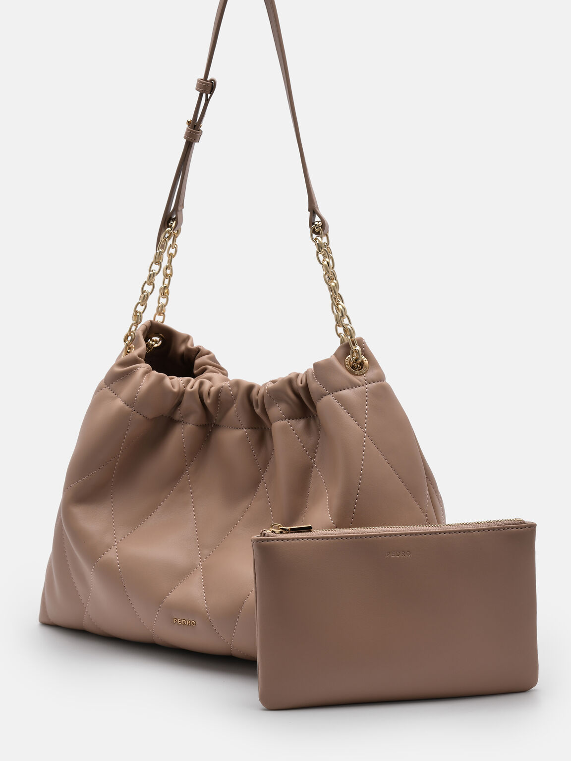 Kaia Quilted Shoulder Bag, 