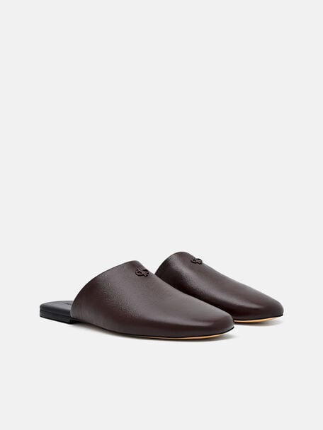 Kirsten Leather Mules, , hi-res