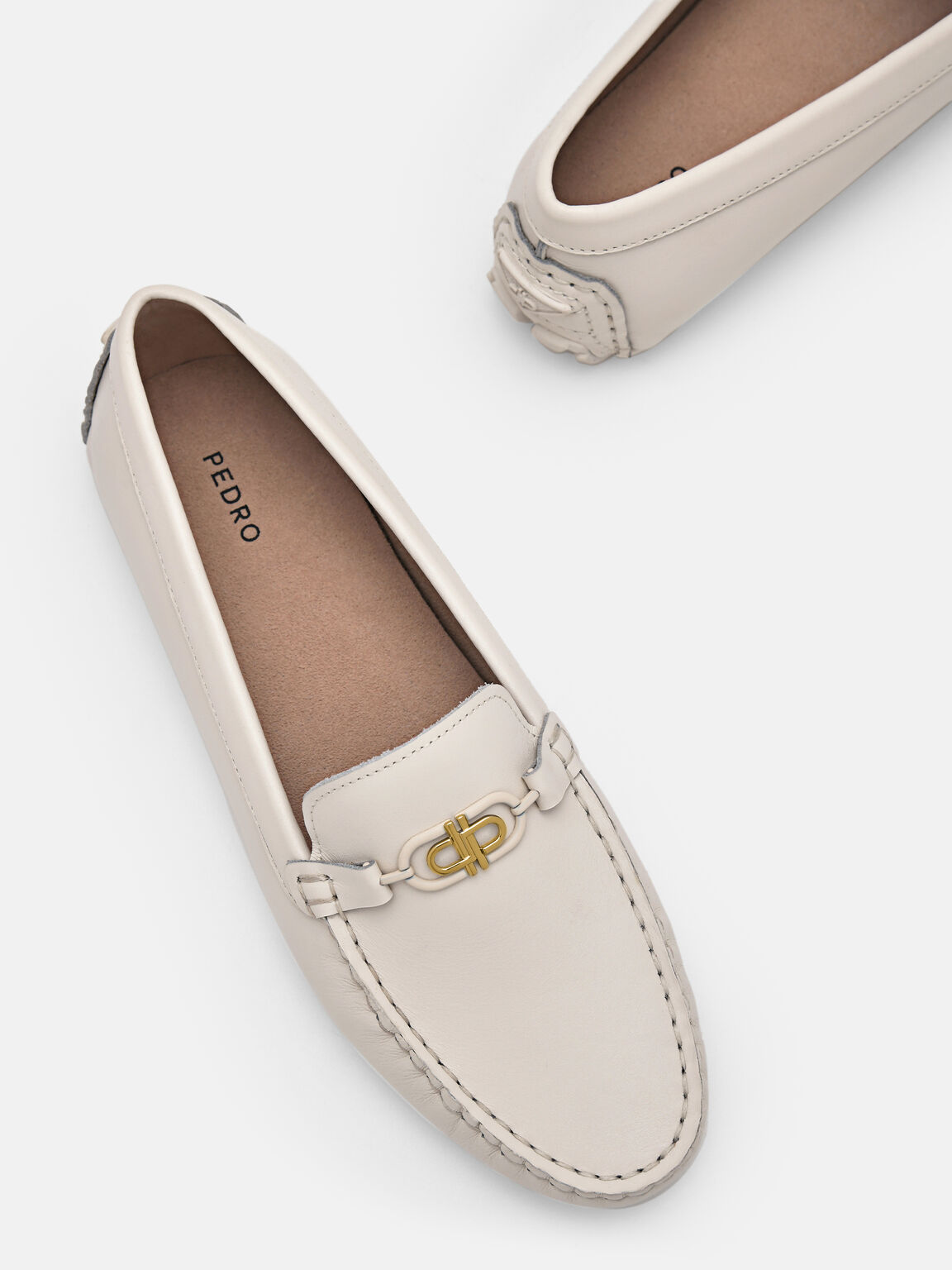 PEDRO Icon Leather Horsebit Driving Shoes, 