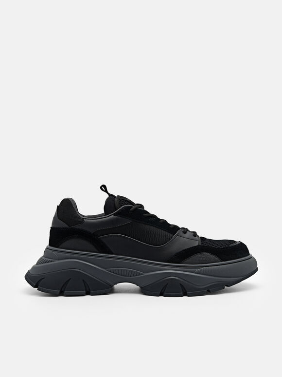 Hybrix Suede Sneakers, 