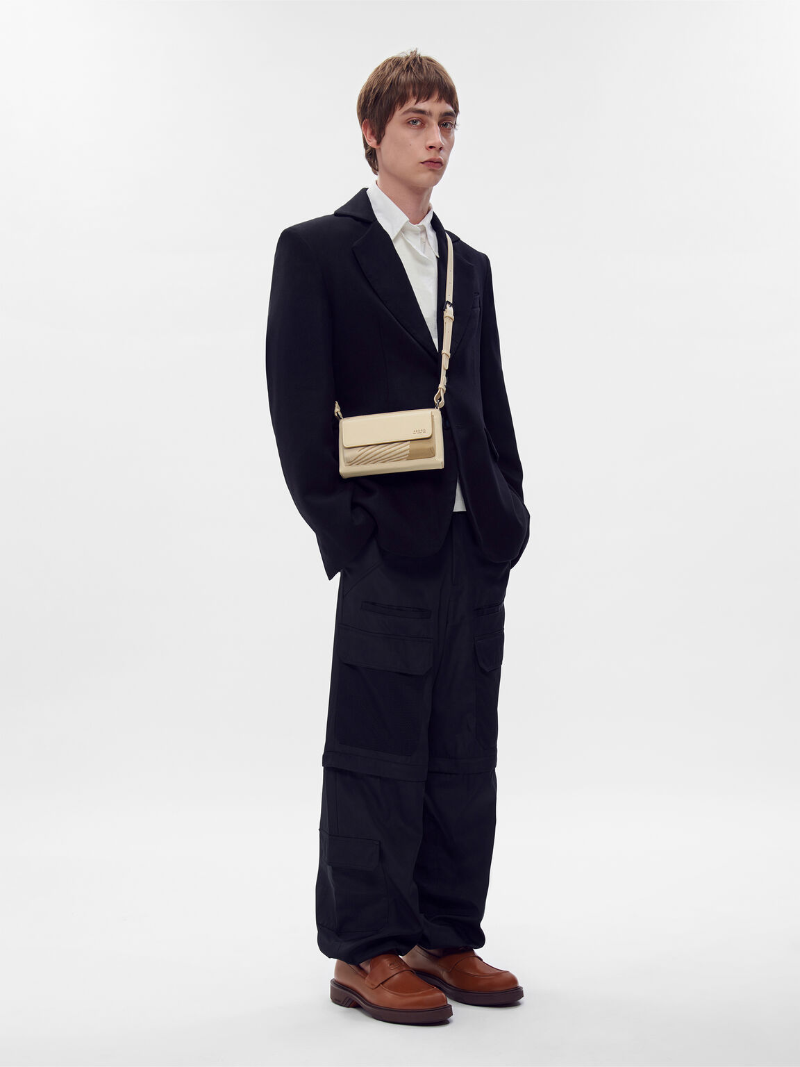 rePEDRO Recycled Leather Mini Sling Bag, 