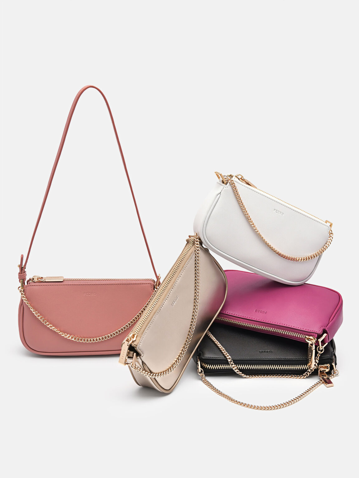 Pouch Kulit Maddy, Blush, hi-res