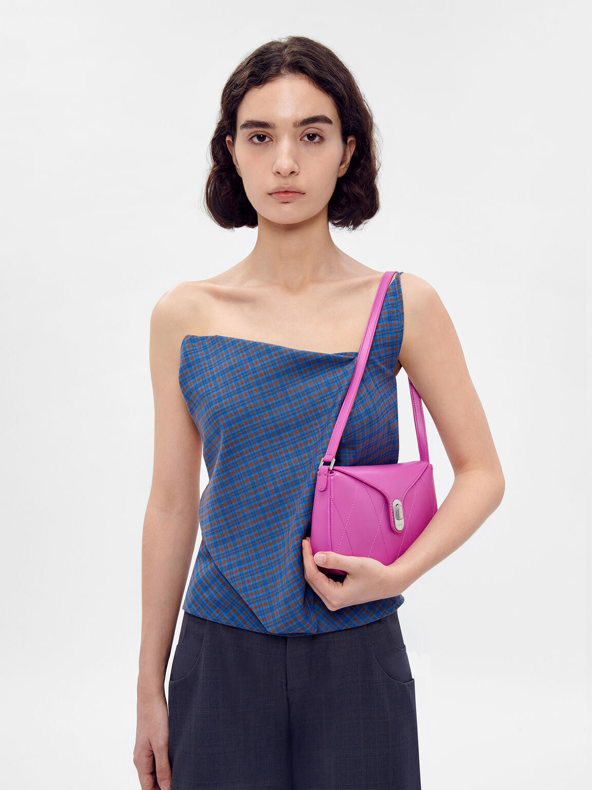 Elin Quilted Shoulder Bag, 