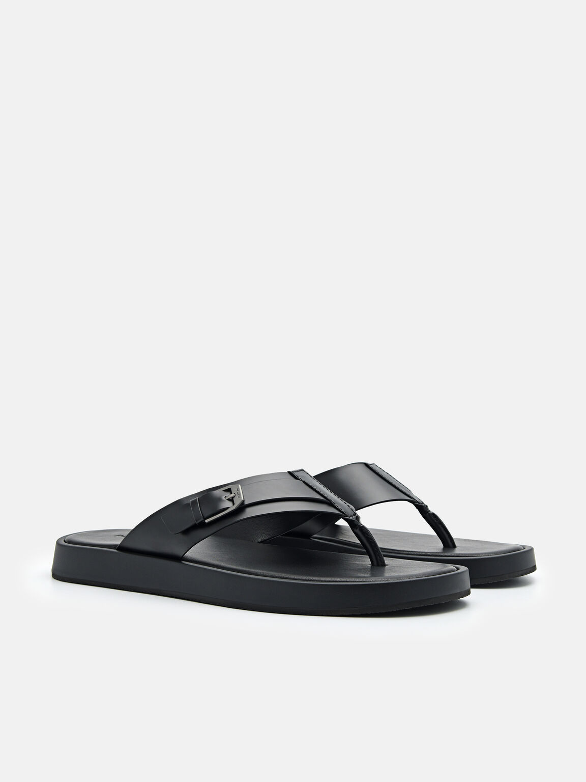 Buckle Thong Sandals, 