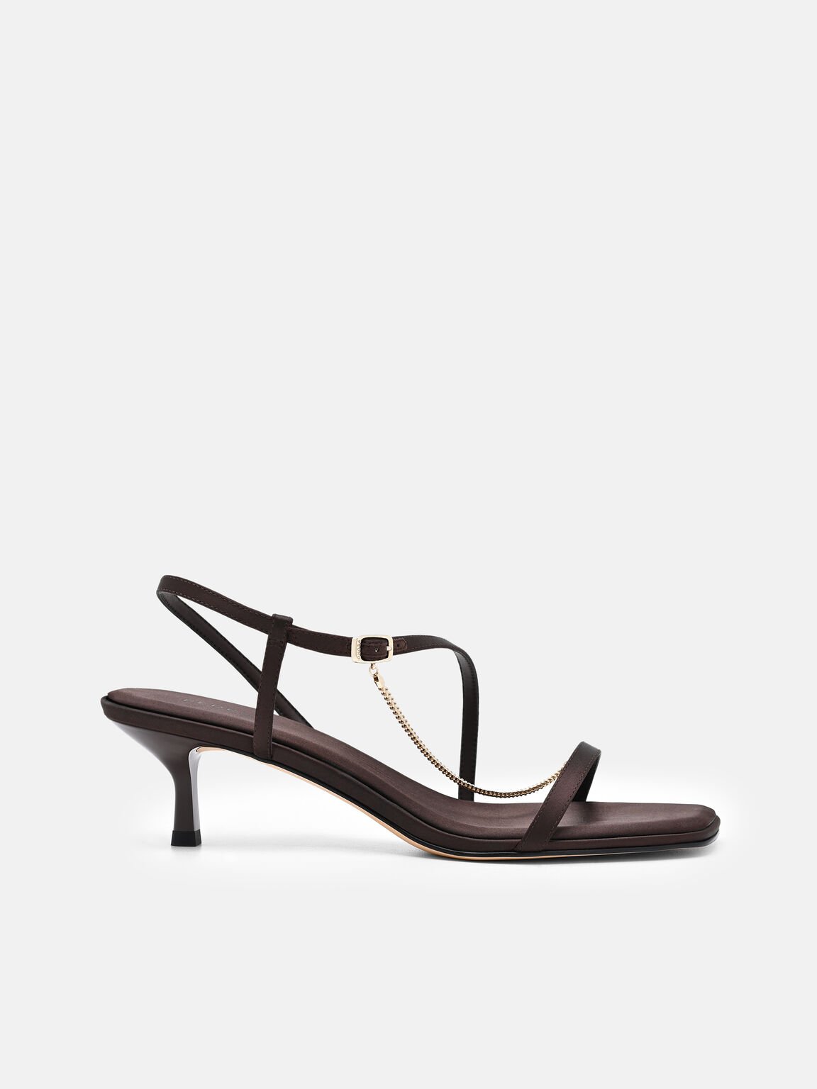 Marland Satin Heel Sandals, 
