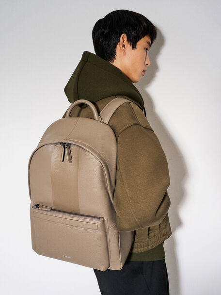 James Leather Backpack, , hi-res