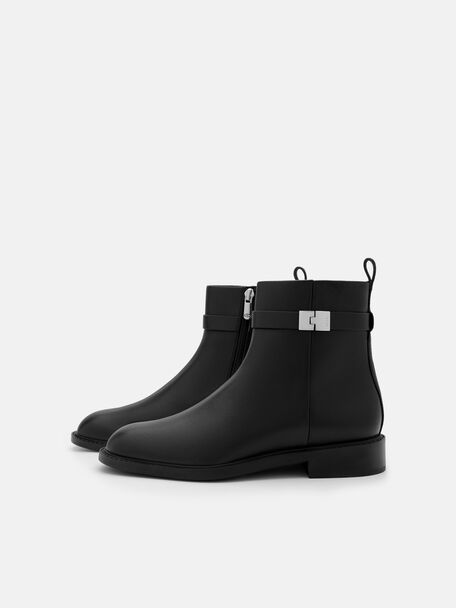 Jatte Leather Boots, , hi-res