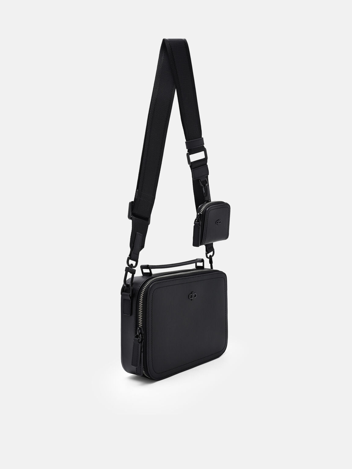 Drew Leather Crossbody Bag, , hi-res