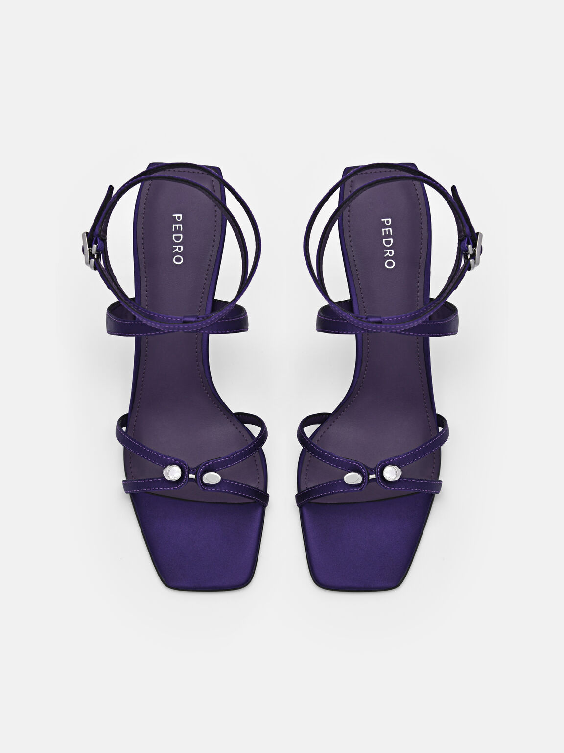 Sandal Tumit Kulit Sofia, 