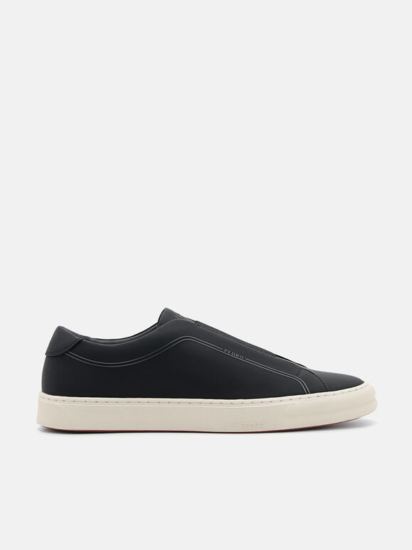 Ridge Slip-On Sneakers, Black, hi-res