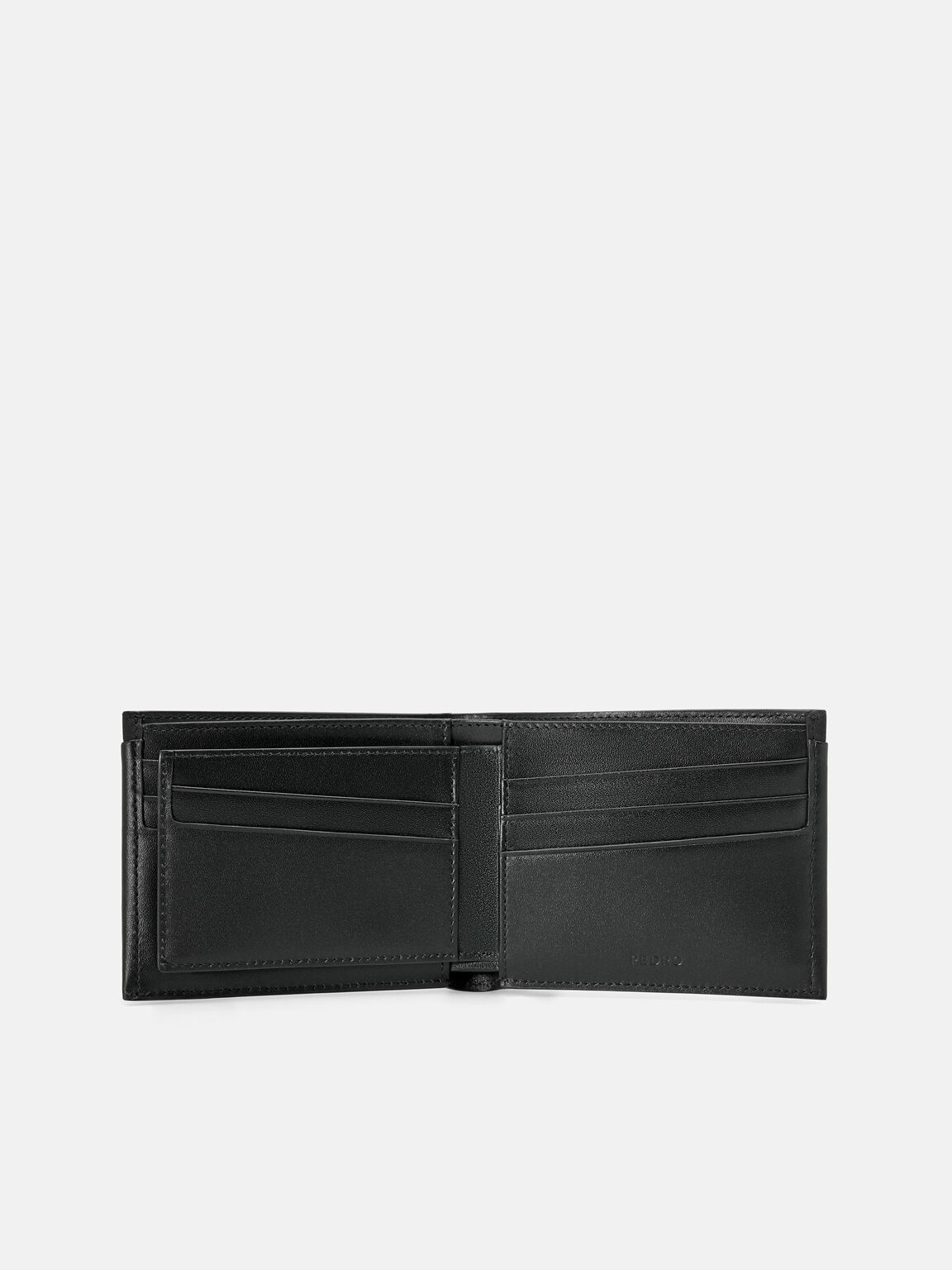 Nubuck Leather Bi-Fold Wallet with Insert, 