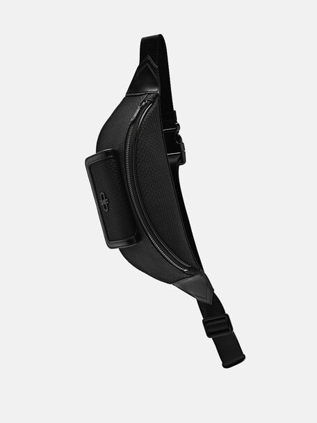 PEDRO Icon Leather Heel Sandals, Black