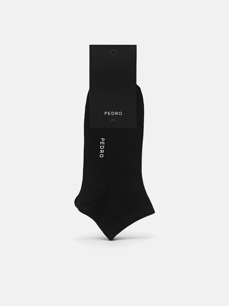 Women's Ankle Socks, Black, hi-res