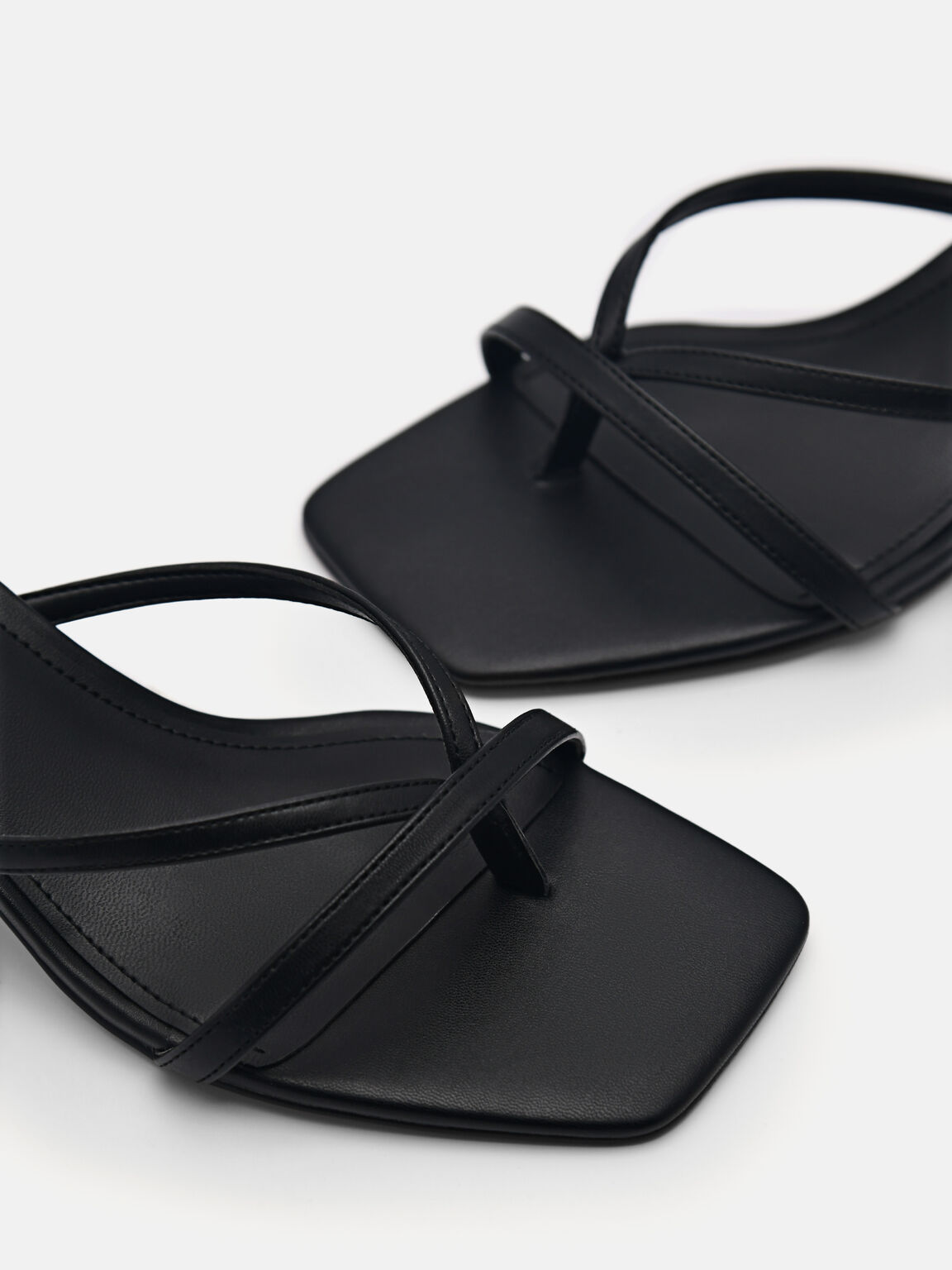 Corrin Heel Sandals, Black