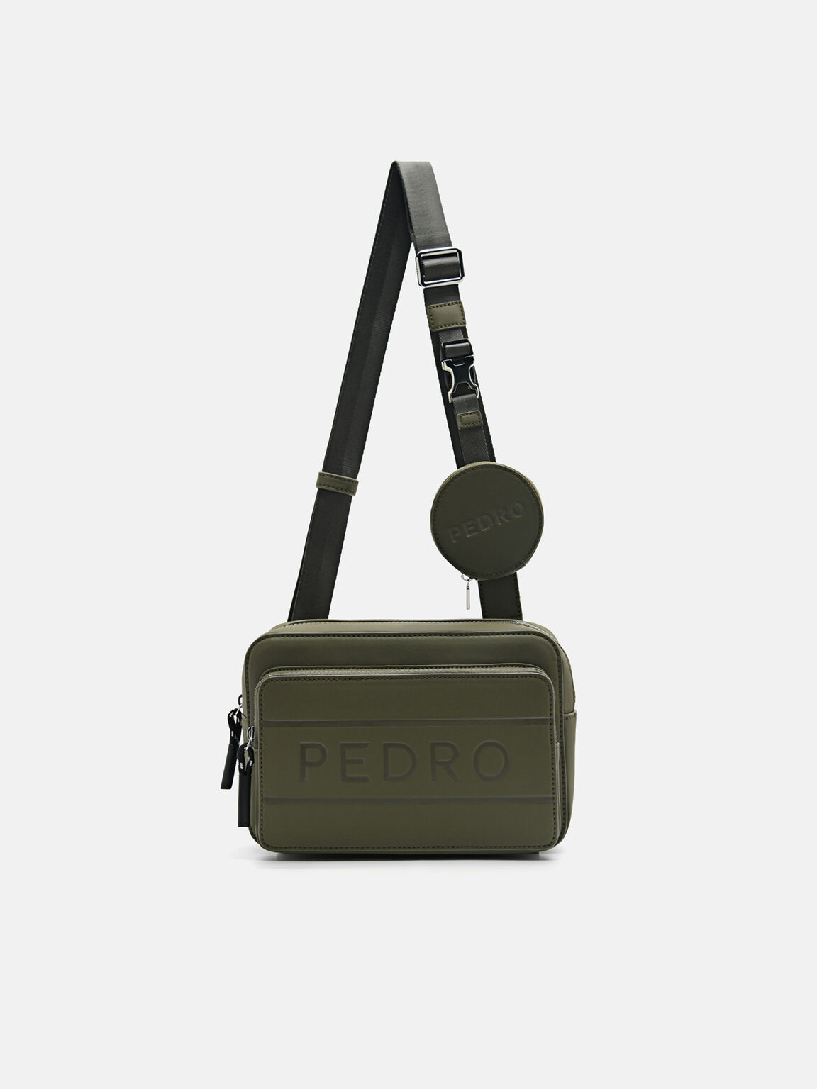 Tas Selempang Kasual Flynn, Military Green