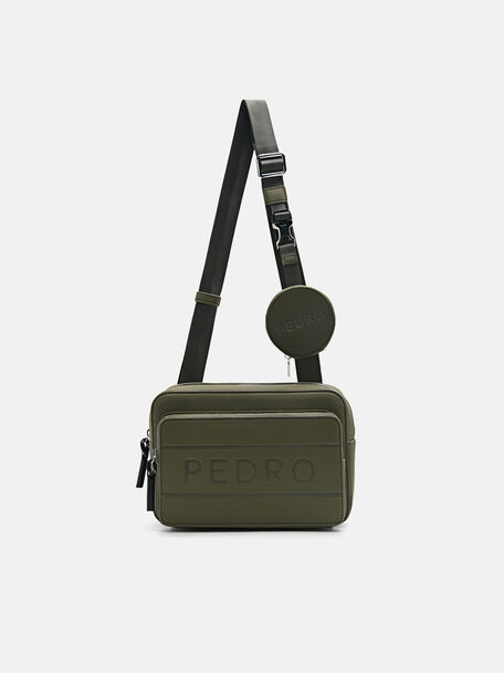 Tas Selempang Kasual Flynn, Military Green