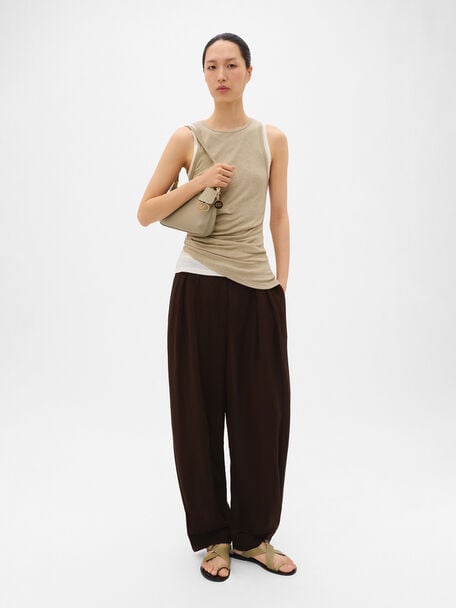 Jatte Leather Charm Shoulder Bag, , hi-res