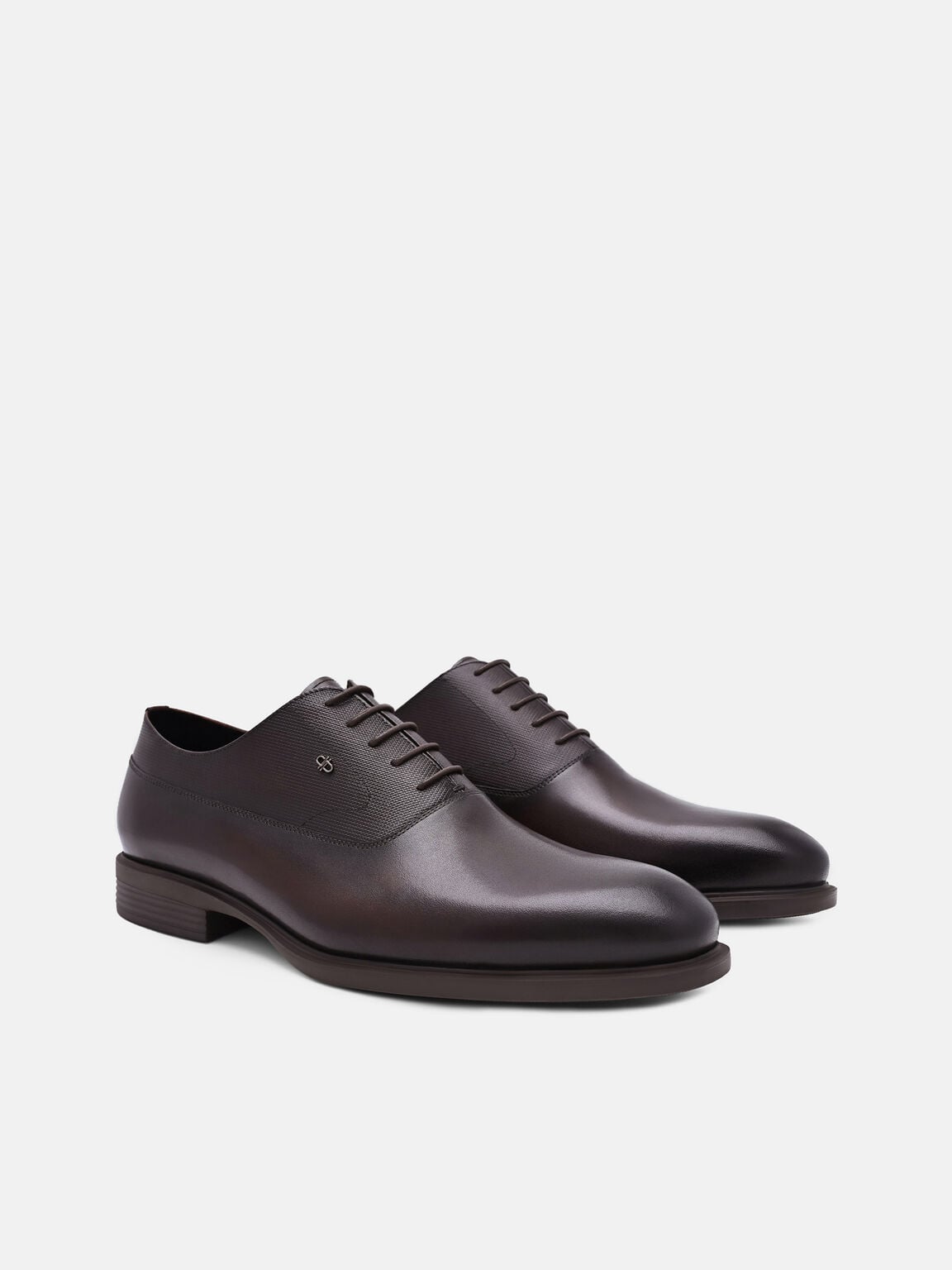 Altitude Burnished Leather Oxford Shoes, , hi-res
