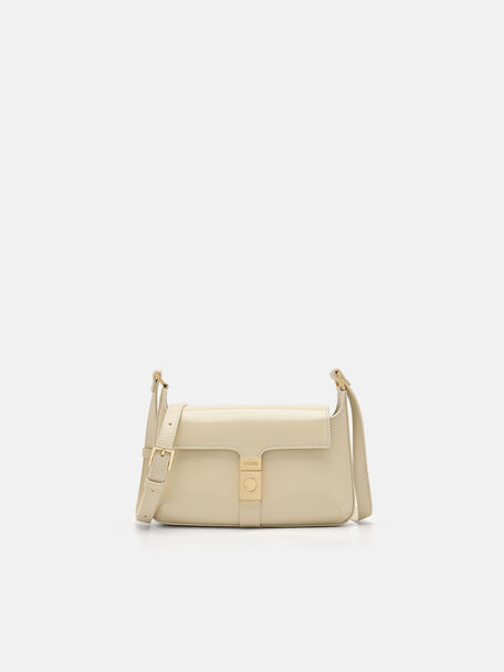 PEDRO Studio Leather Phone Pouch, Sand, hi-res