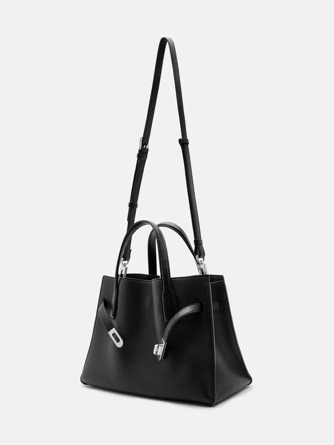 Tas Tangan Kulit Sedang Danielle, , hi-res
