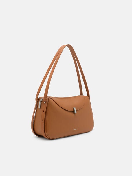 Leather Shoulder Bag, , hi-res