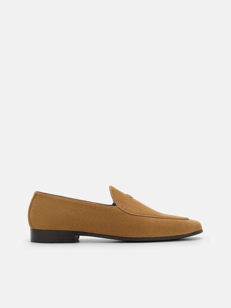 Corduroy Venetian Loafers, , hi-res