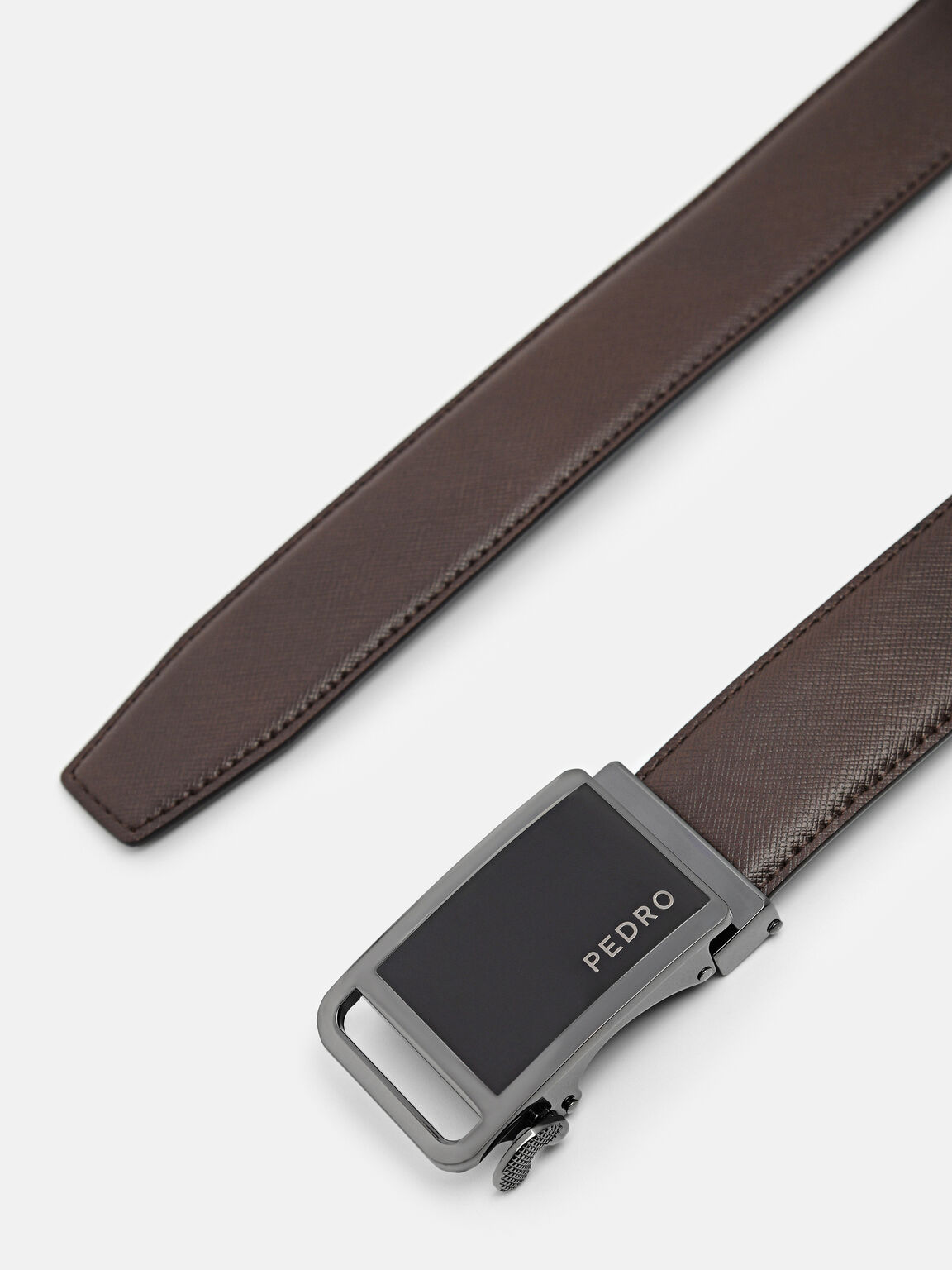 Leather Automatic Belt, , hi-res
