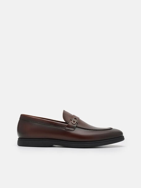 Icon Leather Loafers, , hi-res