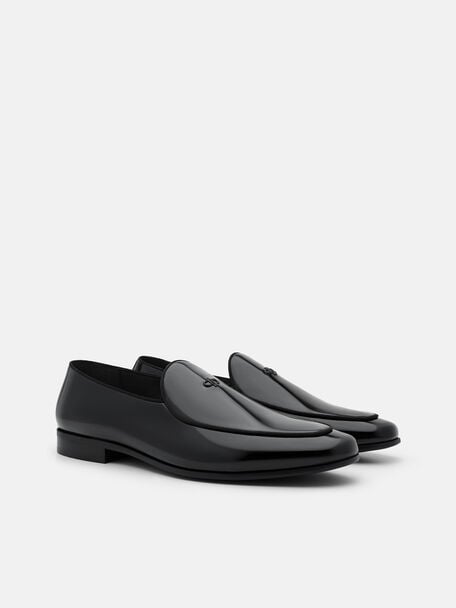 Patent Leather Venetian Loafers, , hi-res