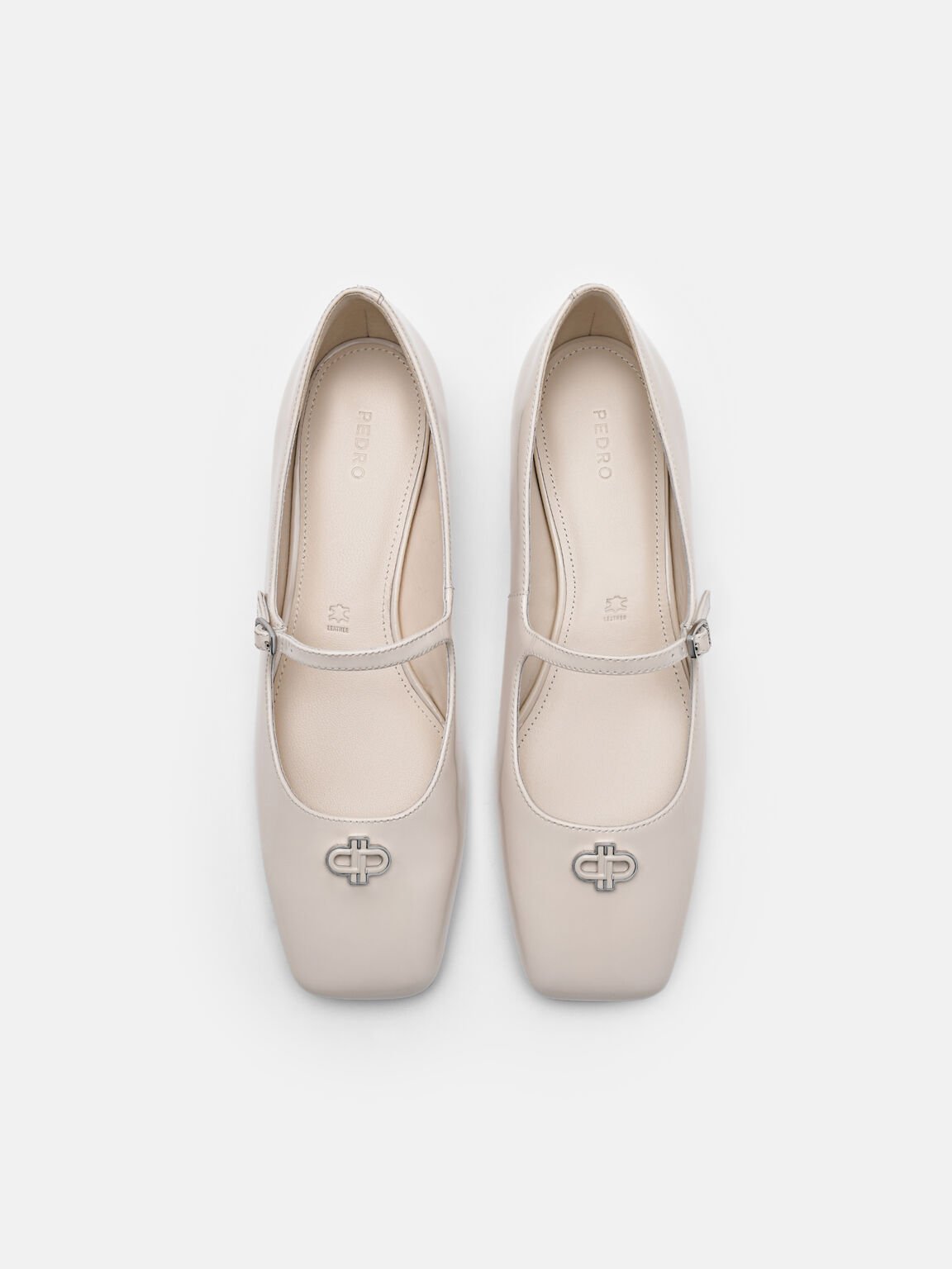 PEDRO Studio Flats Kulit Mary Jane, 