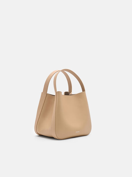 Dana Leather Bucket Bag, , hi-res