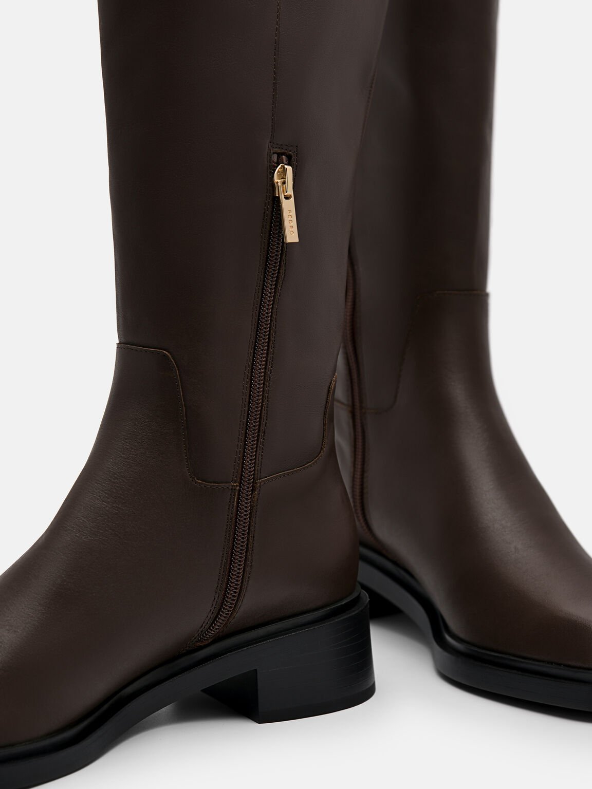 Marion Leather Knee Boots, 