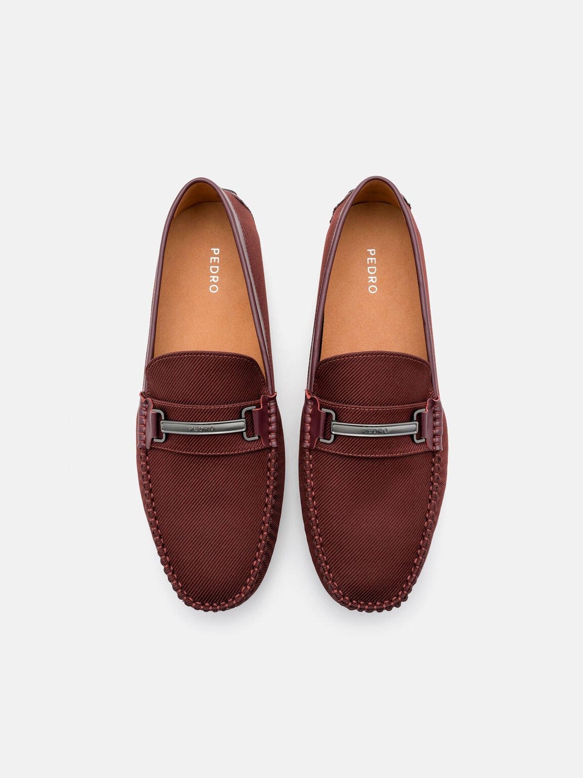 Sepatu Driving Horsebit Nilon, , hi-res