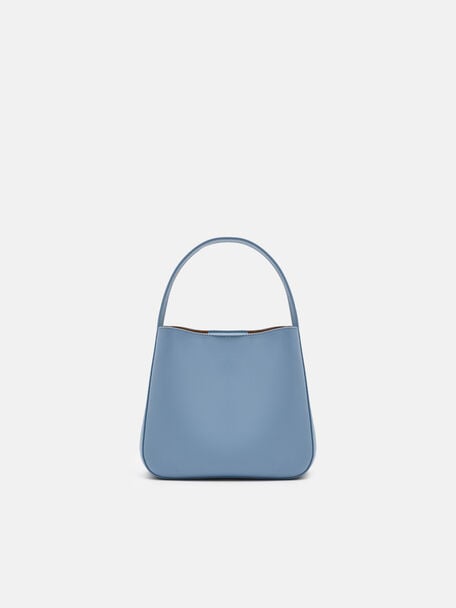 Dana Leather Bucket Bag, , hi-res