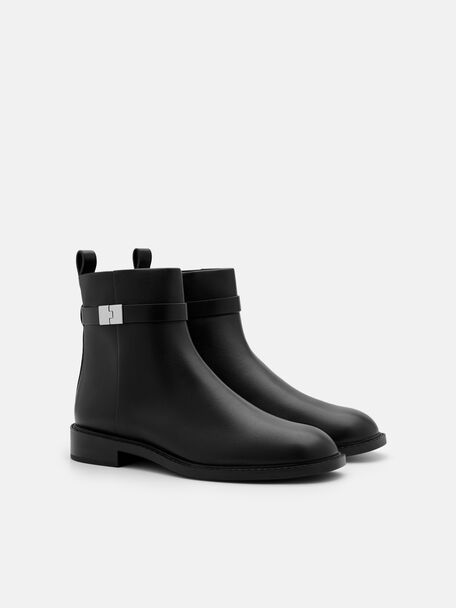 Jatte Leather Boots, , hi-res